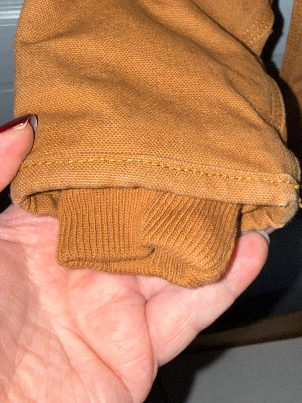 Carhartt Kids Brown Hooded Work Jacket Size 4T